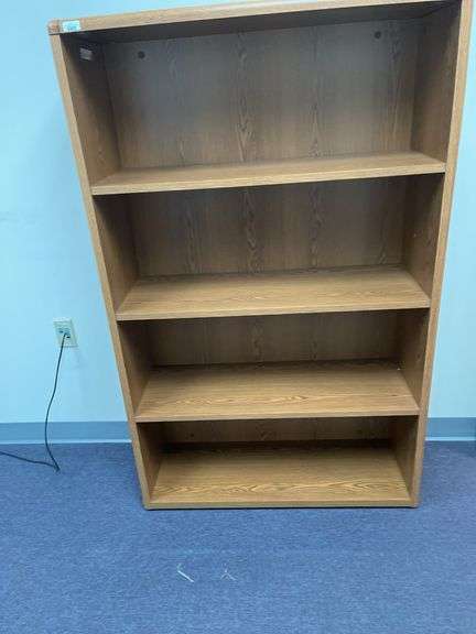 4 Shelf Wood Cabinet