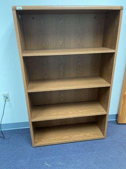 4 Shelf Wood Cabinet