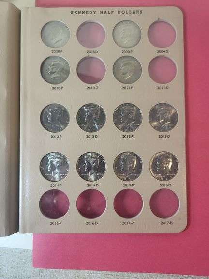61 Pcs 1964-2015 Kennedy Half Dollar