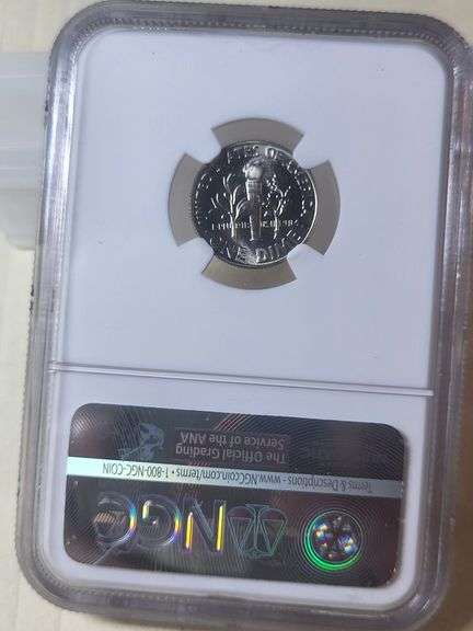 1965 SMS Roosevelt Dime NGC MS 67