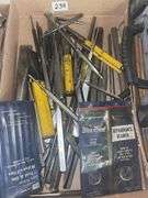 Metal reamers and punches assortment