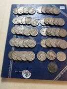V, 48  Buffalo 39 Jeff 5 War Nickels- Empty Folder