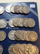 V, 48  Buffalo 39 Jeff 5 War Nickels- Empty Folder
