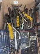 Metal reamers and punches assortment