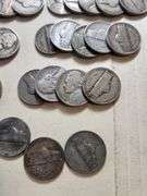 V, 48  Buffalo 39 Jeff 5 War Nickels- Empty Folder