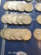 V, 48  Buffalo 39 Jeff 5 War Nickels- Empty Folder