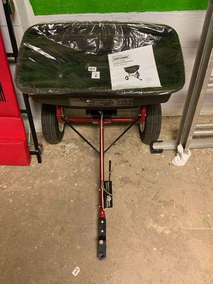 Craftsman pull behind broadcast spreader