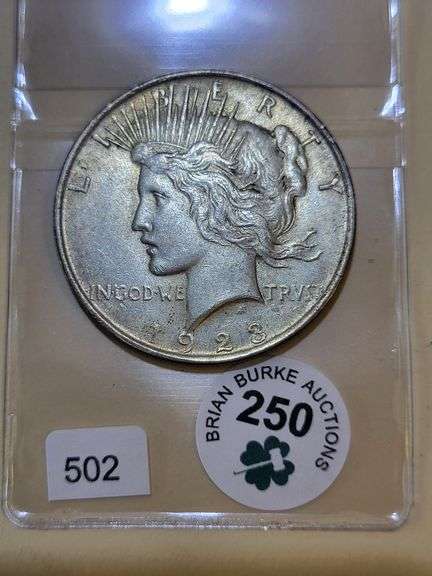 1923 Peace Dollar XF