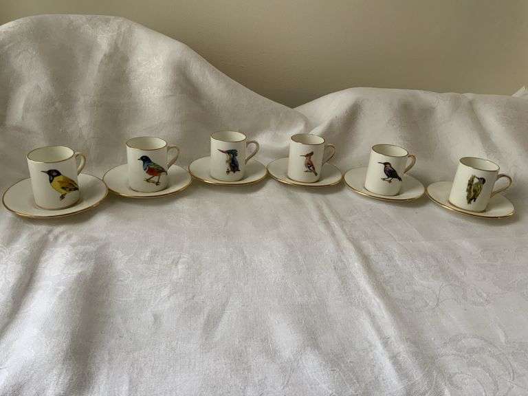 Set of 6 Hammersley & Co African Hoope Rowland Ward