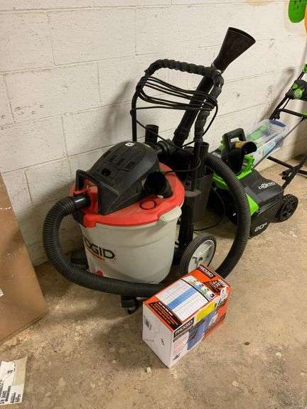 Rigid 6 1/2 hp 16 gallon shop vac