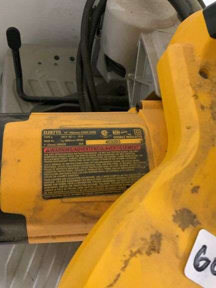 Dewalt chopsaw