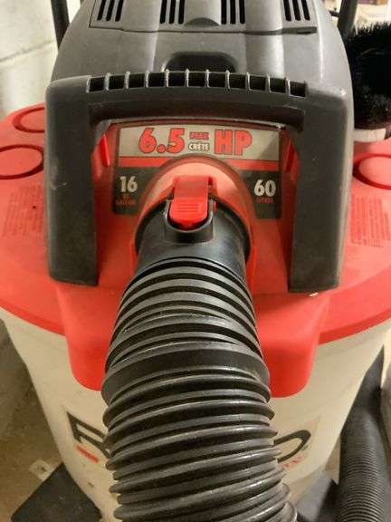 Rigid 6 1/2 hp 16 gallon shop vac