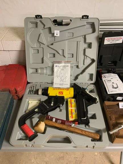 Ramsond two in one hardwood flooring, cleat nailer, and stapler