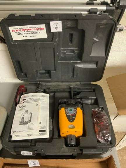 CST/berger LM30 horizontal and vertical rotary laser