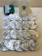 20 Pcs 1988 1oz $1 Silver Eagle Unc