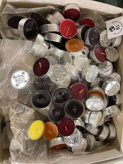 Container of Small Candles