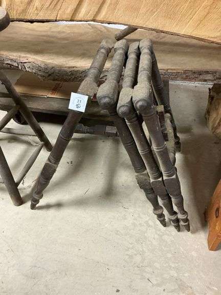 2- Vintage Folding Sawhorse Stands