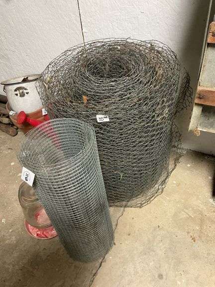 2 Rolls of Chicken Wire 2Ft Wide