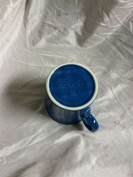 Fiesta Lapis 3- 15oz Tapered Mugs, 1- 16oz Stackable Mug, 1- Ring Mug, 1- 12oz Java Mug