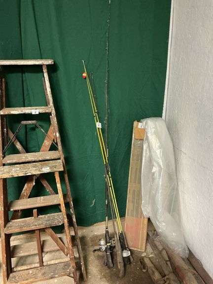 6- Vintage Fishing Rods