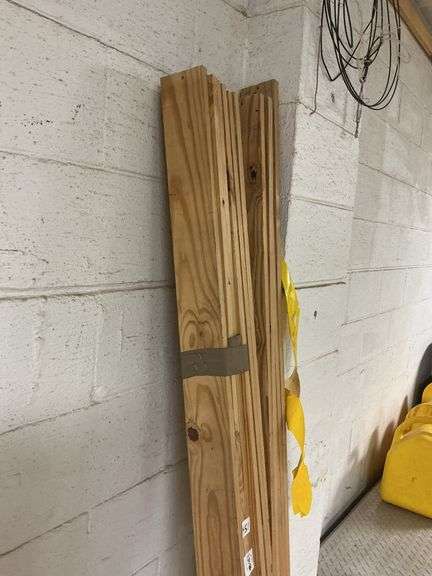 12 6 1/2 ft by 3 1/2" wood planks