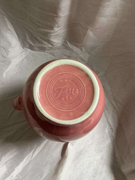 Vintage fiesta Rose Pink 1- carafe