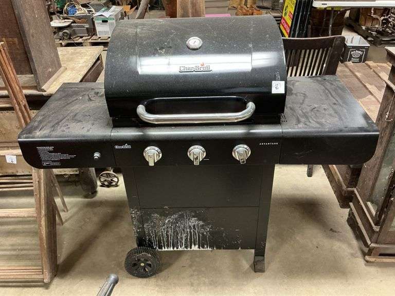 Chair Broil Black Grill