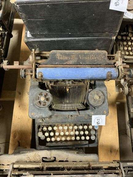 Antique Harris Visible Type Writer & Remington Standard Type Writer
