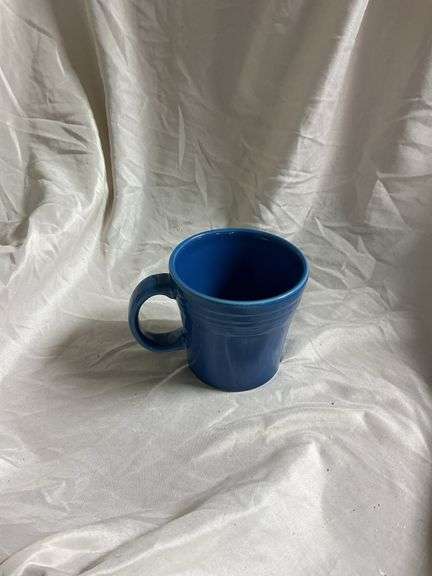 Fiesta Lapis 3- 15oz Tapered Mugs, 1- 16oz Stackable Mug, 1- Ring Mug, 1- 12oz Java Mug