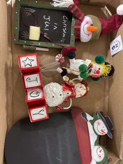 Christmas Snowman Decorations