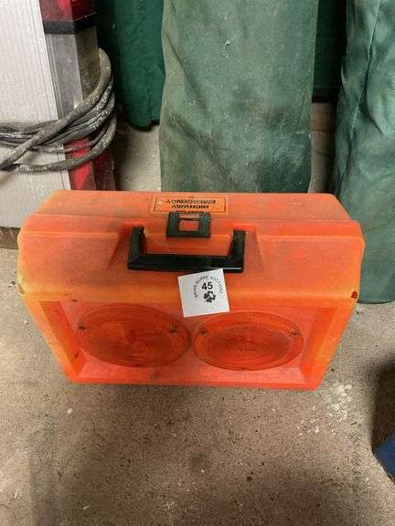 Sentry Pack Highway Emergency Kit with Fire Extinguisher, Signs, and Flashing Lights