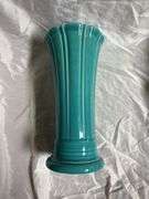 Vintage Fiesta Turquoise 9 5/8 Vase