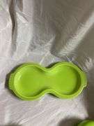 Fiesta Chartreuse 2- Ring Mugs, 1- Sugar Bowl and Creamer Set