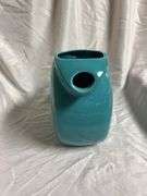 Vintage Fiesta Turquoise Disk Water Pitcher