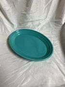 Vintage Fiesta Turquoise 1- Extra Large Butter Dish (No Cover), 1- Oval Individual Casserole Dish, 1