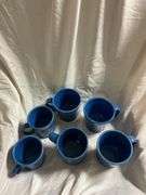 Fiesta Lapis 3- 15oz Tapered Mugs, 1- 16oz Stackable Mug, 1- Ring Mug, 1- 12oz Java Mug