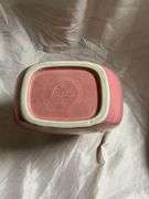 Vintage Rose Pink Disk Water Pitcher