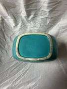 Vintage Fiesta Turquoise Disk Water Pitcher