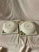 Spode Christmas Tree Red Band Round Fluted Dish 5", Small (2) - Brian Burke Auctions