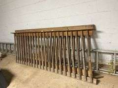 2- Wooden Railings 9ft
