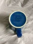 Fiesta Lapis 3- 15oz Tapered Mugs, 1- 16oz Stackable Mug, 1- Ring Mug, 1- 12oz Java Mug
