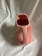 Vintage Rose Pink Disk Water Pitcher