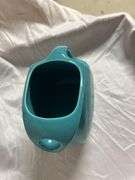 Vintage Fiesta Turquoise Disk Water Pitcher