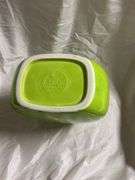Vintage Chartreuse Disk Water Pitcher