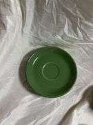 Fiesta Sage 4- Tea Cup and Saucer Sets and 2- Fruit/Dessert (Sauce) Bowls
