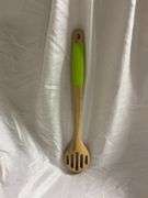 Set of 3 Bamboo and Silicone Utensils