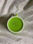 Fiesta Chartreuse 2- Ring Mugs, 1- Sugar Bowl and Creamer Set