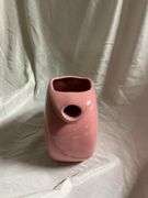 Vintage Rose Pink Disk Water Pitcher