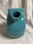 Vintage Fiesta Turquoise Disk Water Pitcher