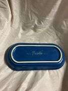 Fiesta Lapis 1- Oval Bread Tray, 2- Tea Cups & Saucers, 1- 18oz Bistro Latte Mug